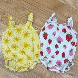 Sunshine and Strawberry Kids One Piece Set